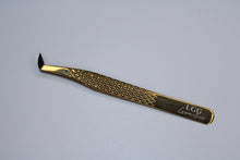 Load image into Gallery viewer, FIBRE TIP - LGG Cosmetics Gold Edition Pick Up Fanning Tweezer